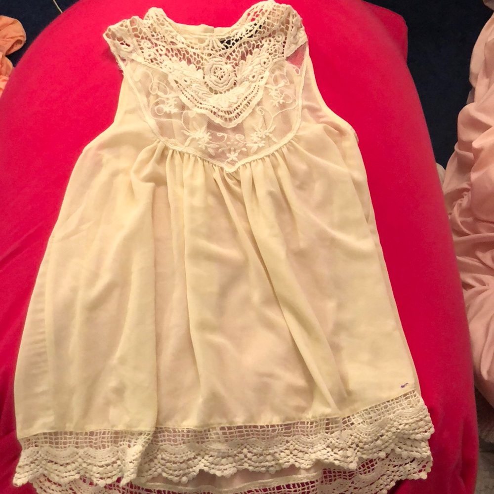 Nordstrom crochet shirt